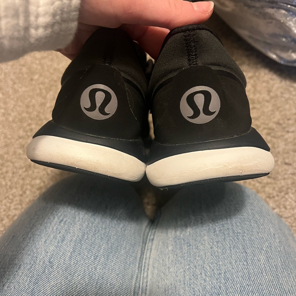Lululemon Athletica Black Athletic Shoes